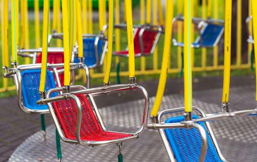 Picture of carousel with swing seats