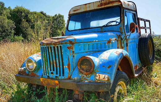 ARO M461 classic four wheels abandoned