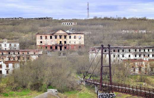 Abandoned mining settlement of Rudnik