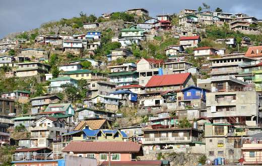 Baguio house in the mountain Philippines