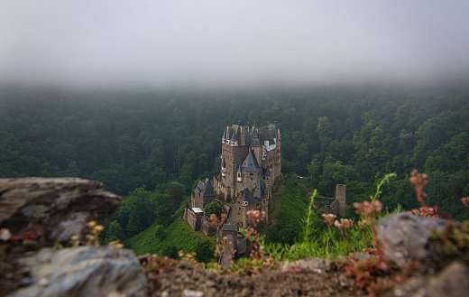 Medieval castle in Germany