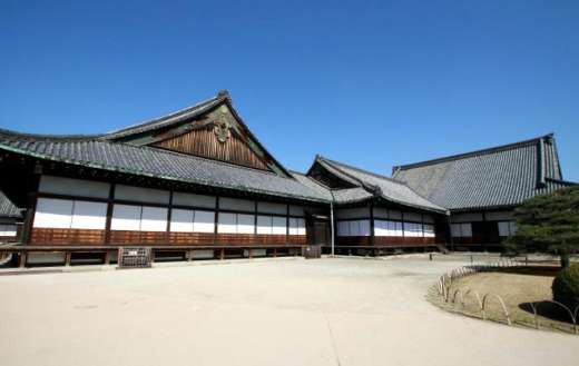 Ninomaru palace within Nijo castle in Kyoto Japan