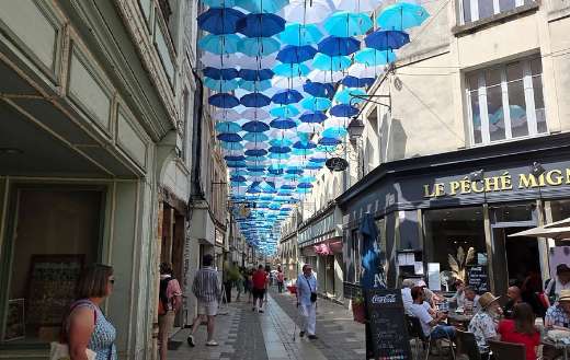 Rue Chatelaine in Laon France