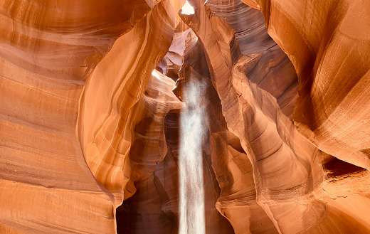 Upper antelope canyon famous slot canyon