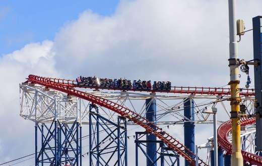 The big one steel roller coaster England